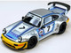 RWB 964 #7 Ichiban Boshi Martini Racing Silver Metallic with Stripes 1/64 Diecast Model Car Model Model MM64-RWB964-002