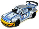 RWB 964 #7 Ichiban Boshi Martini Racing Silver Metallic with Stripes 1/64 Diecast Model Car Model Model MM64-RWB964-002