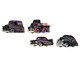 Dead Sleds Double Pack Series 7 Set of 4 Cars Diecast Model Cars CarTuned 541967-XX4