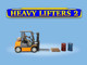 Heavy Lifters 2 4 piece Diecast Set Limited Edition for 1/64 Scale Models American Diorama AD-2434MJ