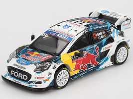 Ford Puma Rally1 #13 Gregoire Munster Louis Louka M Sport Ford WRT Monte Carlo Rally 2024 Limited Edition 1/64 Diecast Model Car Mini GT MGT00974