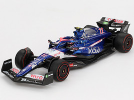 RB VCARB 01 #22 Yuki Tsunoda Formula One F1 Bahrain GP 2024 Limited Edition 1/64 Diecast Model Car Mini GT MGT01007