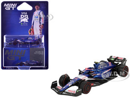 RB VCARB 01 #22 Yuki Tsunoda Formula One F1 Bahrain GP 2024 Limited Edition 1/64 Diecast Model Car Mini GT MGT01007