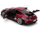 Porsche 911 GT3 RS Red Violet Metallic with White Stripes Pink Slips Series 1/18 Diecast Model Car Jada 36469