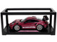 Porsche 911 GT3 RS Red Violet Metallic with White Stripes Pink Slips Series 1/18 Diecast Model Car Jada 36469