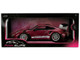 Porsche 911 GT3 RS Red Violet Metallic with White Stripes Pink Slips Series 1/18 Diecast Model Car Jada 36469