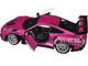 Porsche 911 GT3 RS Red Violet Metallic with White Stripes Pink Slips Series 1/18 Diecast Model Car Jada 36469 Porsche 911 GT3 RS Red Violet Metallic with White Stripes Pink Slips Series 1/18 Diecast Model Car Jada 36469