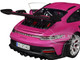 Porsche 911 GT3 RS Red Violet Metallic with White Stripes Pink Slips Series 1/18 Diecast Model Car Jada 36469 Porsche 911 GT3 RS Red Violet Metallic with White Stripes Pink Slips Series 1/18 Diecast Model Car Jada 36469