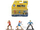 Set of 3 Diecast Figures One Piece 2023 Current TV Series Nano Metalfigs Series Diecast Models Jada 37507