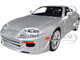 1995 Toyota Supra Silver Metallic JDM Tuners Series 1/24 Diecast Model Car Jada 37492