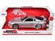 1995 Toyota Supra Silver Metallic JDM Tuners Series 1/24 Diecast Model Car Jada 37492