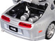 1995 Toyota Supra Silver Metallic JDM Tuners Series 1/24 Diecast Model Car Jada 37492