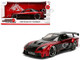 1995 Mazda RX 7 Widebody RHD Right Hand Drive VeilSide Black and Red Metallic JDM Tuners Series 1/24 Diecast Model Car Jada 37646