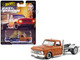 1967 Chevrolet C 10 Custom Bedless Truck Orange Metallic Furious 7 2015 Movie Fast & Furious Series Diecast Model Car Hot Wheels JHW61
