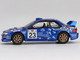 Subaru Impreza WRC99 #23 Richard Burns Roger Freeman Acropolis Rally 2000 Limited Edition 1/64 Diecast Model Car Mini GT MGT01078
