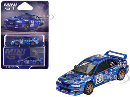 Subaru Impreza WRC99 #23 Richard Burns Roger Freeman Acropolis Rally 2000 Limited Edition 1/64 Diecast Model Car Mini GT MGT01078