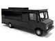 Food Truck Plain Black 1/64 Diecast Model American Diorama AD-70201MJ