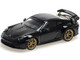 2025 Porsche 911 992 2 GT3 Weissach Package Black with Carbon Stripe Limited Edition to 240 pieces Worldwide 1/64 Diecast Model Car Minichamps MC640064222