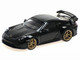 2025 Porsche 911 992 2 GT3 Weissach Package Black with Carbon Stripe Limited Edition to 240 pieces Worldwide 1/64 Diecast Model Car Minichamps MC640064222