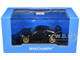 2025 Porsche 911 992 2 GT3 Weissach Package Black with Carbon Stripe Limited Edition to 240 pieces Worldwide 1/64 Diecast Model Car Minichamps MC640064222