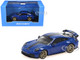 2025 Porsche 911 992 2 GT3 Weissach Package Blue with Carbon Stripe Limited Edition to 240 pieces Worldwide 1/64 Diecast Model Car Minichamps MC640064224 2025 Porsche 911 992 2 GT3 Weissach Package Blue with Carbon Stripe Limited Edition to 240 pieces Worldwide 1/64 Diecast Model Car Minichamps MC640064224