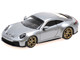2025 Porsche 911 992 2 GT3 Touring Silver Metallic Limited Edition to 240 pieces Worldwide 1/64 Diecast Model Car Minichamps MC640064232