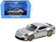2025 Porsche 911 992 2 GT3 Touring Silver Metallic Limited Edition to 240 pieces Worldwide 1/64 Diecast Model Car Minichamps MC640064232