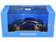 2025 Porsche 911 992 2 GT3 Touring Blue Metallic Limited Edition to 240 pieces Worldwide 1/64 Diecast Model Car Minichamps MC640064235
