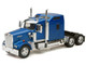 Kenworth W900 Truck Tractor Blue Metallic 1/32 Diecast Model New Ray 52933B