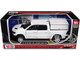 2019 RAM 1500 Laramie Crew Cab Pickup Truck with Truck Bed Camper White Custom Builder s Kit Series 1/27 Diecast Model Car Motormax 76817W