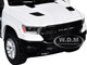 2019 RAM 1500 Laramie Crew Cab Pickup Truck with Truck Bed Camper White Custom Builder s Kit Series 1/27 Diecast Model Car Motormax 76817W