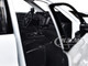 2019 RAM 1500 Laramie Crew Cab Pickup Truck with Truck Bed Camper White Custom Builder s Kit Series 1/27 Diecast Model Car Motormax 76817W