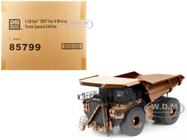 CAT Caterpillar 797F 4 Tier Mining Truck Copper Finish Special Edition Commemorative Series 1/50 Diecast Model Diecast Masters 85799