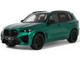 2023 BMW X5 M Competition Isle of Man Green Metallic 1/18 Model Car GT Spirit GT490