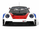 2023 Porsche 911 992 GT3 R Rennsport White with Black Top and Red and Blue Graphics 1/18 Model Car GT Spirit GT495