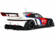 2023 Porsche 911 992 GT3 R Rennsport White with Black Top and Red and Blue Graphics 1/18 Model Car GT Spirit GT495