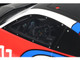 2023 Porsche 911 992 GT3 R Rennsport White with Black Top and Red and Blue Graphics 1/18 Model Car GT Spirit GT495