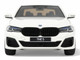 2023 BMW 545e xDrive M Sport Alpine White 1/18 Model Car GT Spirit GT496