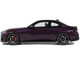 2023 BMW M240i Thundernight Purple Metallic 1/18 Model Car GT Spirit GT504