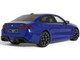 2024 BMW M5 G90 Marina Bay Blue Metallic with Black Top 1/18 Model Car GT Spirit GT507