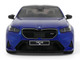 2024 BMW M5 G90 Marina Bay Blue Metallic with Black Top 1/18 Model Car GT Spirit GT507