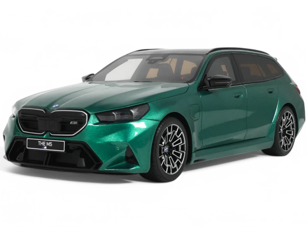 2024 BMW M5 Touring (G99) Isle of Man Green Metallic with Black