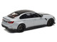 2024 BMW M3 CS M Brooklyn Gray Metallic with Black Top and Hood Stripes 1/18 Model Car GT Spirit GT510 2024 BMW M3 CS M Brooklyn Gray Metallic with Black Top and Hood Stripes 1/18 Model Car GT Spirit GT510