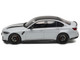 2024 BMW M3 CS M Brooklyn Gray Metallic with Black Top and Hood Stripes 1/18 Model Car GT Spirit GT510 2024 BMW M3 CS M Brooklyn Gray Metallic with Black Top and Hood Stripes 1/18 Model Car GT Spirit GT510