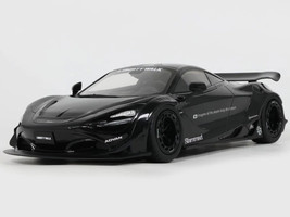 2023 McLaren 720S LB Works Liberty Walk Black 1/18 Model Car GT Spirit GT516