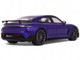 2023 Porsche Taycan Turbo GT Purple Sky Metallic 1/18 Model Car GT Spirit GT520