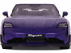 2023 Porsche Taycan Turbo GT Purple Sky Metallic 1/18 Model Car GT Spirit GT520