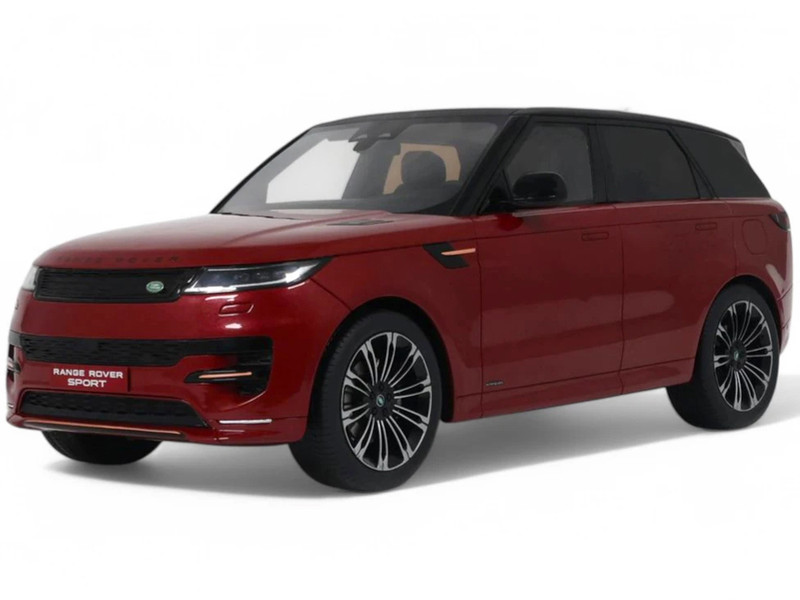 2022 Range Rover Sport Firenze Red Metallic 1/18 Model Car GT Spirit GT523