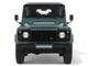 2016 Land Rover Defender 3 Station Wagon Green with Black Top 1/18 Model Car GT Spirit GT527