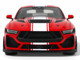 2025 Shelby Mustang Supersnake Race Red with White Stripes 1/18 Model Car GT Spirit GT531